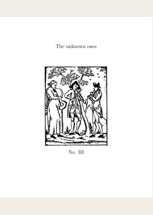 The Unknown Ones No. 3 cover